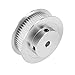 uxcell Aluminum GT2 60 Tooth 5mm Bore Timing Belt Pulley Flange Synchronous Wheel for 3D Printer