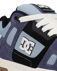DC Shoes Men's Stag Sneaker, Navy/Blue, 7