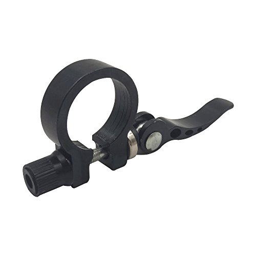 superdream Bike Bicycle Aluminum Quick Release Seat Post Clamp (28.6mm Black)