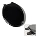 Deluxe Black Wood Elongated Toilet Seat