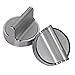 5 Pack W10594481 Knob for Whirlpool Stove/Range- Replace WPW10594481, AP6023301, PS11756643