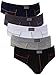 Men's Cotton Briefs Underwear Adult Briefs Bikini Pack of 5