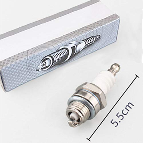 6 St眉ck Z眉ndkerzen, Kettens盲ge, Motorsense Z眉ndkerze, Kettens盲ge, teile f眉r 2-Takt-Motor – Bild 3