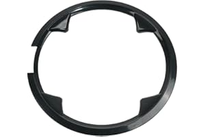 Bicycle Chainring Guard 48T 4-Bolt 12 cm Pitch, Lightweight Protective Cover for Crankset and Chain Wheel, Easy to Install an