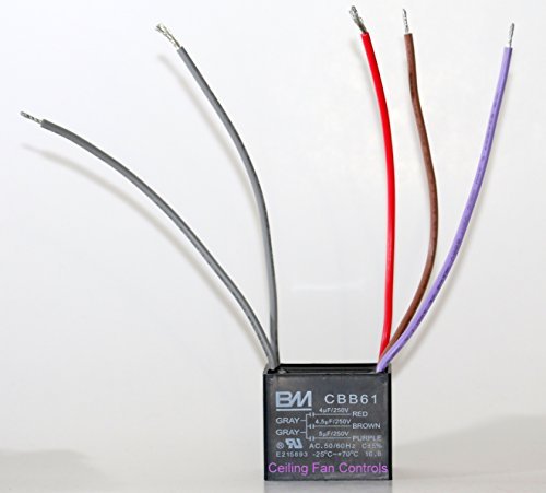Ceiling Fan Capacitor 4 Or 5 Wire 4 4 5 5 Amazon In Home Kitchen
