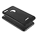 iPhone 7 Case,Veatool [Metal Series] One-Piece Matte Back and TPU Bumper Cushion Cover for iPhone 7(2017)(Black)