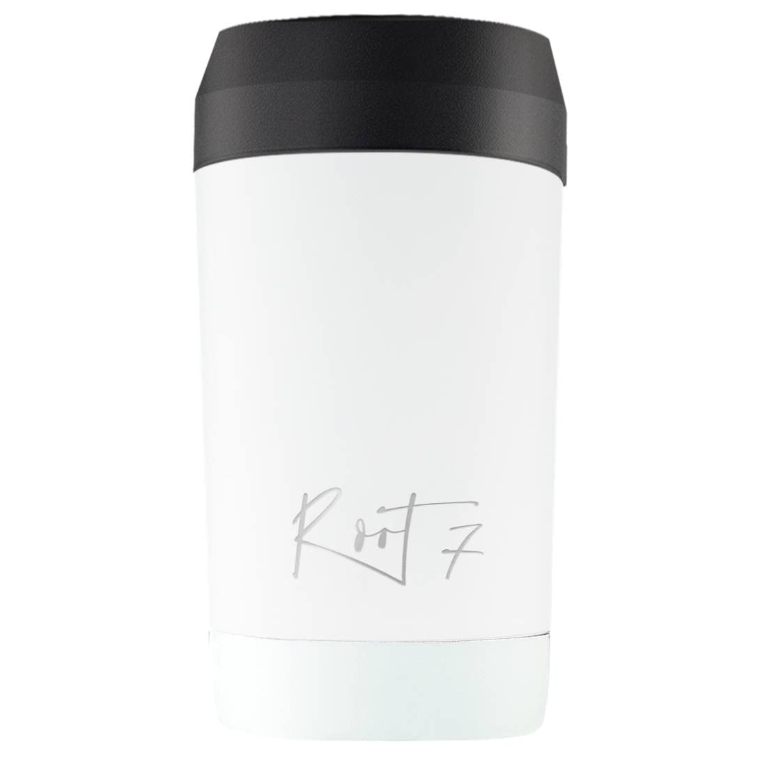 Root7 - Thermos Mug for Hot Drinks 360ml - Thermal Cup for Hot and Cold Drinks, Thermal Coffee Travel Mug, Leak-Proof, BPA-Free, Travel Cups - Coffee Thermos White