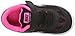 NIKE Girls' Revolution 3 Running Shoe (TDV), Black/Metallic Silver/Hyper Pink/White, 8 M US Toddler