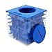 MooToys Money and Gift Card Maze Puzzle Box. Cool Brain Teasers for Kids, Boys, Girls, Teens and Adults, Perfect Gag Gifts (Blue)
