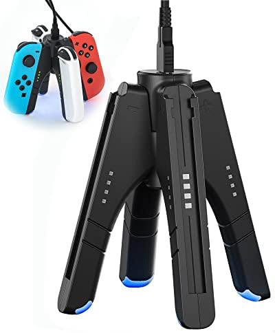KASTWAVE in Joycon Charger Grip for Nintendo Switch/OLED, Joy