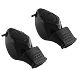 Fox 40 Epik Cushion Mouth Group Sports and Safety Loud Whistle with Lanyard, Multiple Colors (2 Pack)