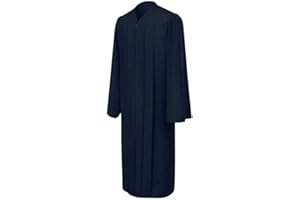 CLERKMANS Unisex Adult Matte Graduation Gown, Choir Robe