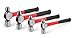 TEKTON Ball Peen Hammer Set, 4-Piece (8, 12, 16, 24 oz.) | 30409