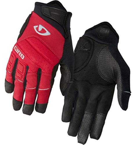 Giro Xen Cycling Gloves - Men's Dark Red/Black/Grey Small