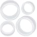 (1 Pair) 00g 10mm to 30mm gauges Ear Plugs Flesh Tunnels Double Flare Expander Stretcher