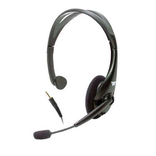 Williams Sound MIC 044 Noise-Cancelling Headset Microphone, Use with IC-2 interpreter console, PPA T27 transmitter and PFM T36 transmitter, 3.5 mm plug, 39
