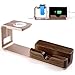 Seenda Apple Watch Stand Iwatch Series 2 Stand Aluminum Alloy and Bamboo Wood Build Holds Charging Dock Charge Station Stock Cradle Holder for Apple Watch Both 38mm and 42mm & iPhone 6/6s plus 5S 5