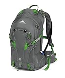 High Sierra Moray Hydration Pack, Charcoal/Kelly, 22-Liter