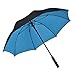 Atree Dual Layer Windproof& Waterproof Golf Umbrella 62inch Large Oversize Auto Open Straight Umbrella Durable and Strong Enough (Blue)