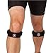 COPPER Patella Strap with Gel Pad 2 Count by DashSport - Knee Brace and Knee Support for Jumpers and Runners Knee