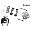 SeaLux-Rail-Mount-clamp-Bracket-Set-with-Stainless-Steel-Mount-Plate-and-Nylon-Brackets-for-78-1-tubing SeaLux-Rail-Mount-clamp-Bracket-Set-with-Stainless-Steel-Mount-Plate-and-Nylon-Brackets-for-78-1-tubing