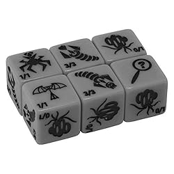 Monster Rocks: 36 Token dice . 6X of Each