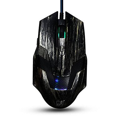 zhuiguangbao USB kabelgebunden Optische 1.600 dpi G3 Gaming Maus beleuchtet schwarz schwarz