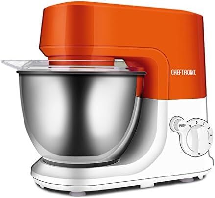 Wadwo Virtpers Chef machine and noodle machine home multi-purpose egg beaten fresh cream mixer -by Virtpers (color : ORANGE)