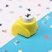 WorldoorMini Paper Craft Punch Card Scrapbooking Engraving Kid Cut DIY Handmade Hole Puncher for Festival Papers and Greeting Card with Random Colors and Random Cutting Shape,Set of 40
