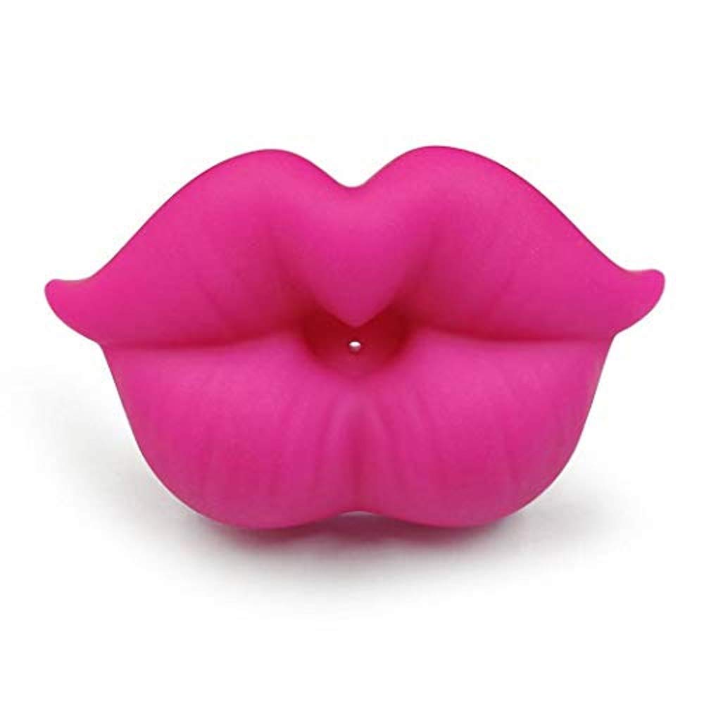 Gijoki Newborn Infants Silicone Pacifier Cute Lip Mouth Baby Soother Pacifier Pacifiers