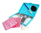 TOPWEL Ear Nose Navel Body Piercing Gun with 98 Studs Stainless Steel Metal Pierce Tool Set