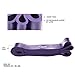 Best Resistance Band, Exercise Pull Up Assist Bands, Stretch Band, Mobility Band & Powerlifting Bands - Premium & Durable - with eGuide - Single Band (#3 Purple- 40 to 80 Pounds (1.25