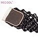 RECOOL Hair 5x5 Inch Lace Closure Water Wave Hair Closure 100% Human Hair Wet and Wavy Closure Natural Color (12 inch 5x5 Closure)