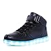 EQUICK Light up Shoes Women Flashing LED Luminous High Top walking Sneakers 11 Colors Men Kid USB charging