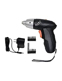 Seven Avail Kit de destornillador inalámbrico Juego de herramientas eléctricas con potente batería Ni-mh de 4,8 V 1300 mAh y destornillador de 11 piezas y 1 soporte magnético taladro de impacto