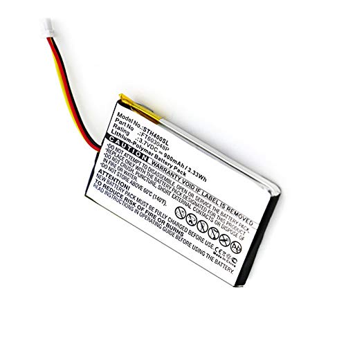 subtel, Battery for Headset compatible with Turtle Beach Stealth 500, Ear Force, Stealth 400 (900mAh, 3.7V) Replacement battery FT603048P
