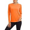 KEFITEVD Uv-beschermingskleding voor dames, UPF 50+, shirt met lange mouwen, sneldrogend, ademend, functioneel shirt met…