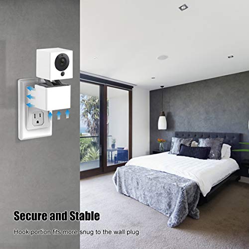 Wyze Cam Outlet Wall Mount, AC Outlet Wall Plug Mount Bracket for Wyze