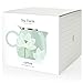 Tea Forte PUGG 24oz Ceramic Teapot with Tea Infuser, Loose Leaf Tea Steeping For Two, Lotus