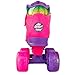 Crazy Skates Dream Roller Skates for Girls with LED Light-up Wheels - Pink (Size: US Mens j13 | US Ladies j13 | EU 31)