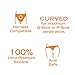 Tantus Adult Toys Acute Dildo - Ultra-Premium Sex Toy for Sexual Wellness - Realistic, Silicone Compatible - Sexual Toys for Anal, Vaginal, Beginners, Men, Women, LGBTQ - Glossy, Amethyst
