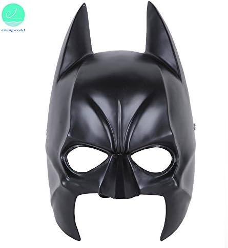 Men Halloween Funny Batman Mask Cosplay Masked Ball Resin Collector's Edition Masks
