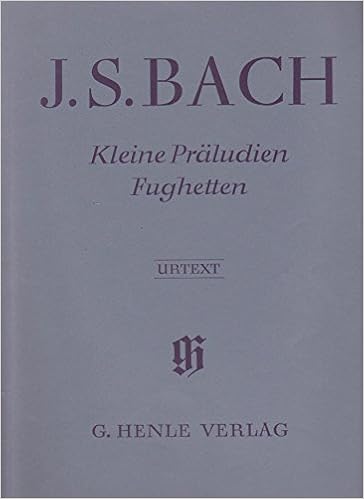 Bach Kleine Praludien Fughetten Bach J S Amazon Com Books