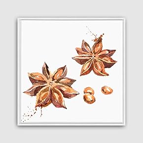 Framed Canvas Wall Art Vegetables Theme Design Canvas Prints Home Artwork Decoration for Living Room,Bedroom - 16x16 inches