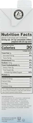 TAZO ICED PASSION HERBAL TEA CONCENTRATE, CAFFEINE-FREE, SERVED ICED, 32OZ