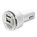 Dual USB Car Charger, FREEDOMTECH 10-Pack USB Car Charger for iPhone X / 8 / 7 / 6s / Plus, iPad Pro / Air 2 / mini, Galaxy S7 / S6 / Edge / Plus, Note 5 / 4, LG, Nexus, HTC and More Devices (White)