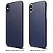 elago Origin Series for iPhone Xs, iPhone X Case - Minimalistic Design Slim Fit Scratch Resistant Protective Cover for Apple iPhone Xs (2018)/ iPhone X (2017) - Jean Indigo