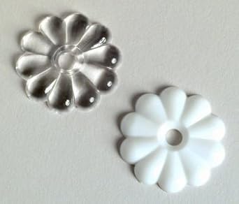 Clear Rosette Washers: Hardware Washers: Amazon.com