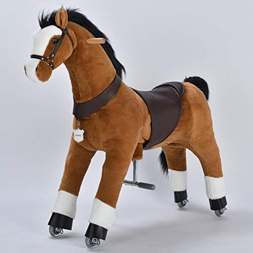 UFREE Action Pony - Mechanisches Steckenpferd Für Kinder 4-9 Jahre