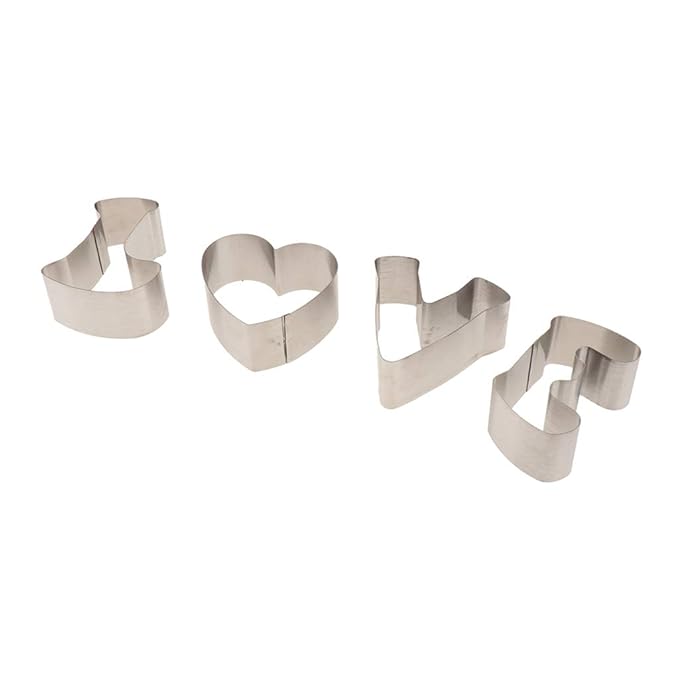 LOVE Moldes de Galletas Fabricación Manualidades DIY Accesorios de ...